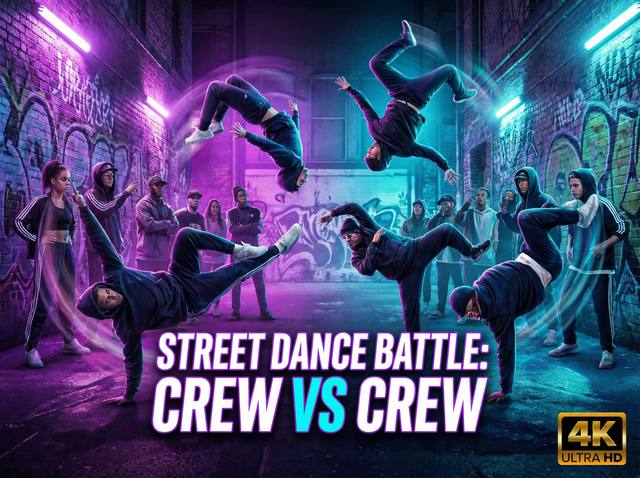 小马拉大车街舞Battle视频