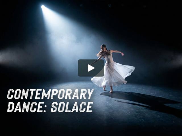 小马拉大车现代舞独舞视频